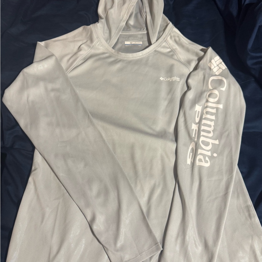 Columbia Gray Sun Protection Hoodie